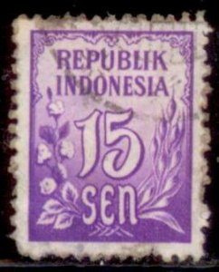 Indonesia 1951 SC# 374 Used