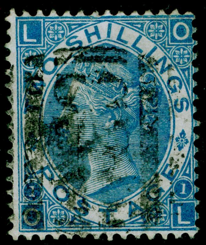 SG118, 2s dull blue, FINE USED. Cat £160. C83 R10 DE JANERIO. OL