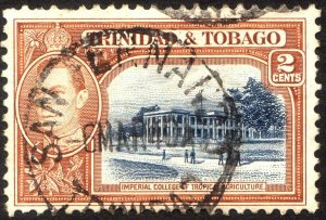 1938, Trinidad and Tobago 2c, Used, Sc 51