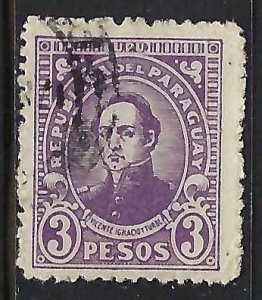 PARAGUAY 296 VFU S565-4