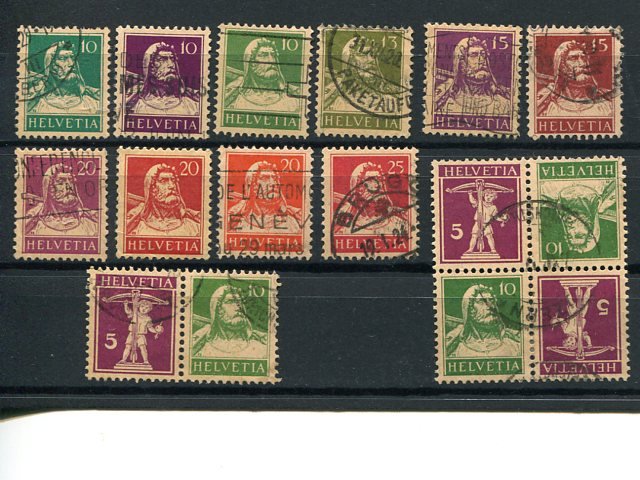 Switzerland  lot  VF  Used  VF   - Lakeshore Philatelics