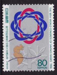 Japan 1996 18th World Congress Banks - 80y used 