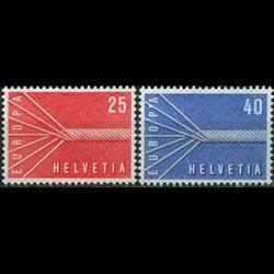 SWITZERLAND 1957 - Scott# 363-4 Europa Set of 2 NH