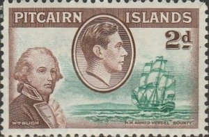 Pitcairn Islands, #4 Mint Hinged  From 1940-51