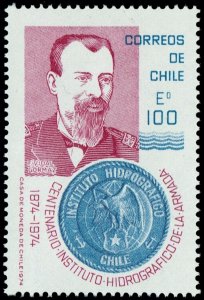 Chile #457  MNH - Naval Hydrographic Institute (1975)