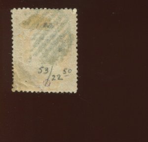 38 Benjamin Franklin  Used Stamp  (Bx 644)