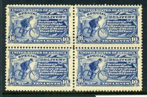 Scott #E6 Special Delivery Mint Block of 4 Stamps (Stock #E6-17)