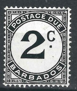 Barbados J5a SG D5ac Watermark Error MLH F/VF 19150 SCV $800.00