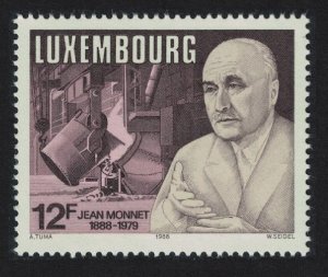 Luxembourg Jean Monnet statesman 1988 MNH SG#1231 MI#1207