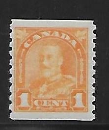 Canada 178 1d George V MNH  2022 Scott c.v. $25 Small Crease