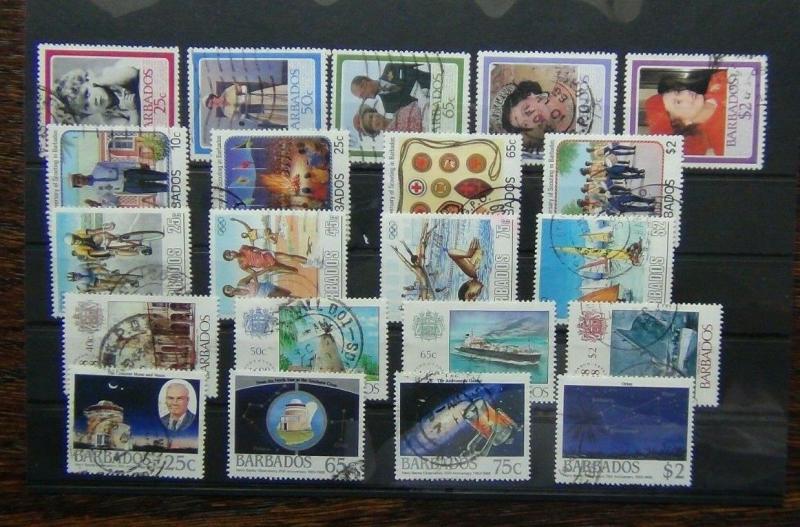 Barbados 1986 Birthday 1987 Scouts 1988 Olympics Lloyds Observatory sets Used