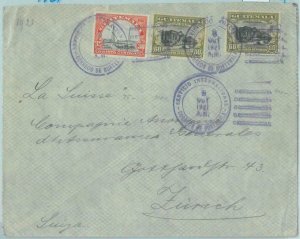 86038 - GUATEMALA - POSTAL HISTORY -  COVER to SWITZERLAND 1921