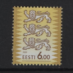 Estonia  #382C MNH  2000  three lions  6k (inscribed 2000)