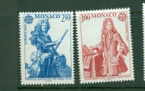 Monaco #1464-65 (1985 Europa) CV $4.75