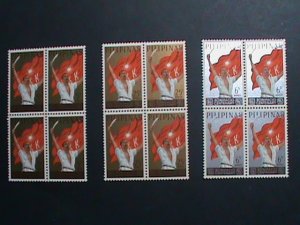 ​PHILIPPINES-1963-SC# 898-900 CENTENARY BIRTH OF ANDRES BONIFACIO -MNH BLOCK
