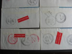 Canada 15 special delivery covers, 1980s era, check them out!!! 