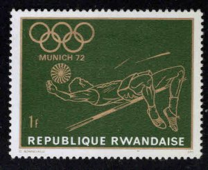 RWANDA Scott 417 Unused Munich Olympic stamp