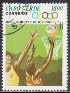 Cape Verde 405  XXII Summer Olympic Games, Moscow 1980