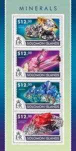 SOLOMON ISLANDS 2015 SHEET MINERALS slm15213a