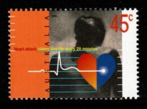 AUSTRALIA SG1769 1998 HEART DISEASE AWARENESS MNH