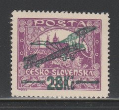 Czechoslovakia Scott #C6b Stamp - Mint Single - MSO
