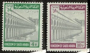 Saudi Arabia #501-2 MH 4p,10p arcade