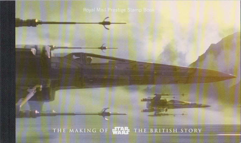 GB (SG-DY15) - 2015 PRESTIGE STAMP BOOK, STAR WARS (1st Issue)