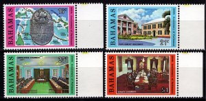Bahamas 1979 250th Anniv. of Parliament, Marginal Set [Mint]