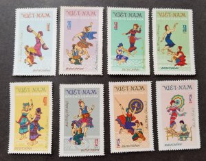 *FREE SHIP Vietnam Folk Dances Central Highlands 1972 Costumes Music (stamp) MNH