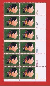 #1484  MNH OG plate block of 12 Gershwin  Free S/H