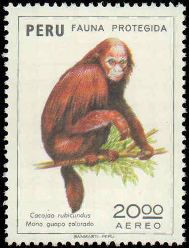 1974 Peru #C411-C412, Complete Set(2), Never Hinged