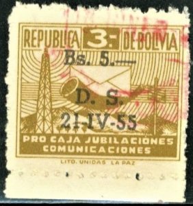 BOLIVIA #RA21, USED - 1955 - BOLIVIA070