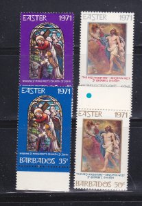 Barbados 353-356 Set MNH Easter (A)
