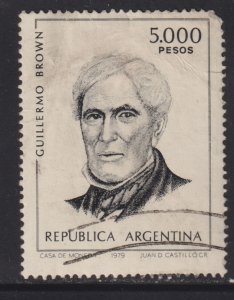 Argentina 1262 Guillermo Brown 1980