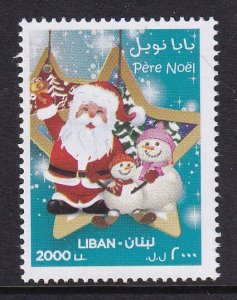 Lebanon 702 Christmas MNH VF