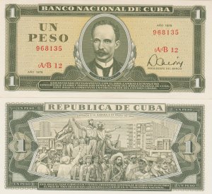 ​1978 Caribbean Jose Marti 1 Peso GEM UNC