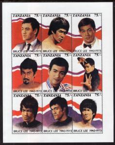 Tanzania 810 Bruce Lee MNH VF