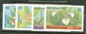 Montserrat #658-661 Mint (NH) Single (Complete Set)