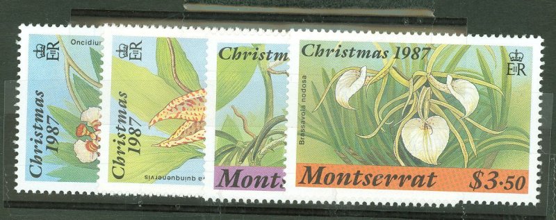 Montserrat #658-661 Mint (NH) Single (Complete Set)