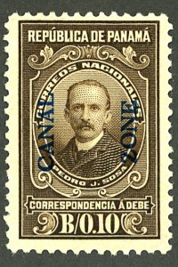 CANAL ZONE #J6 MINT OG HR