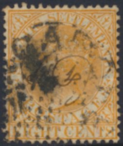 Straits Settlements    SC# 49 Used  see details & scans