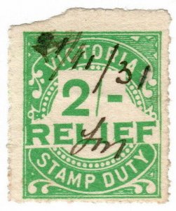 (I.B) Australia - Victoria Revenue : Relief Tax 2/-