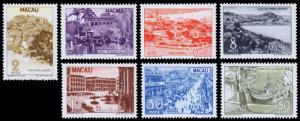 Macao Scott 341-347 (1951) Mint VLH VF, CV $100.00