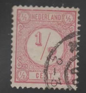 Netherlands Scott 34 Used  Stamp