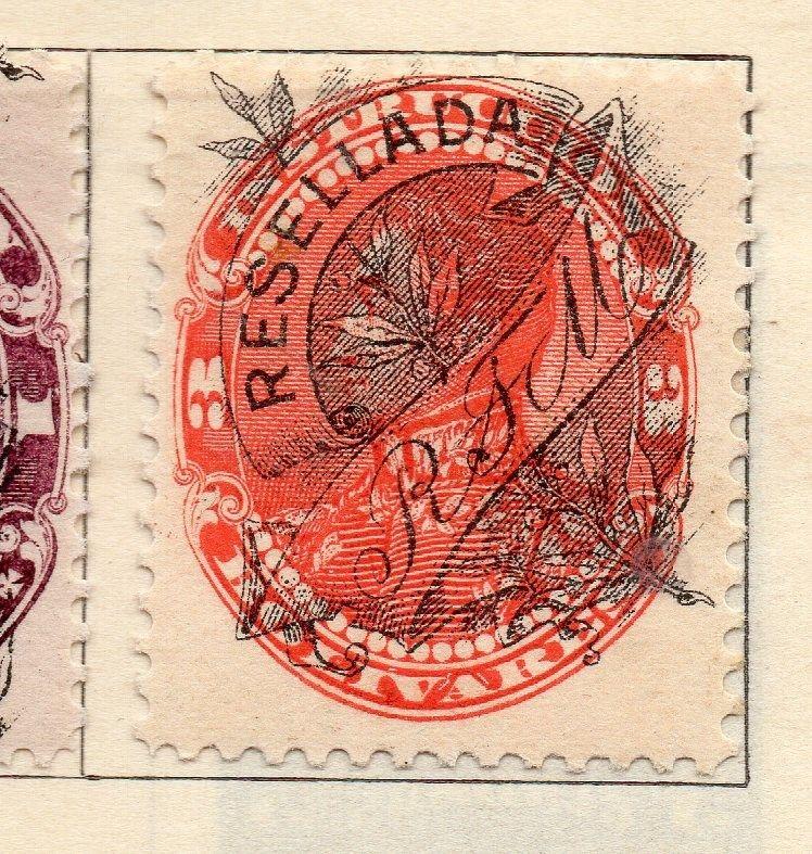 Venezuela 1899-1900 Early Issue Fine Used 3B. Optd 268464
