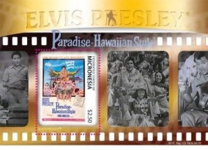 Micronesia 2011 - Elvis Movie Music - Souvenir Stamp Sheet - Scott #931 - MNH