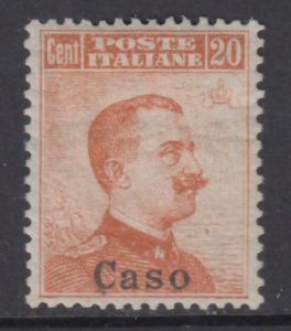 Italy - Egeo Caso n.9 cv 624$ with CERTIFICATE SUPER CENTERED no watermark  MH*
