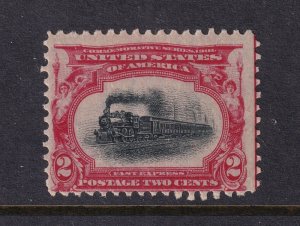 1901 Pan-American Exposition 2c bi-color Sc 295 MHR single stamp CV $16 (TC