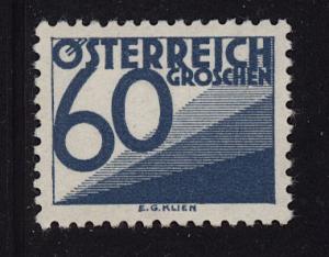 Austria 1925  Scott #J154 MLH