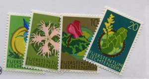 LIECHTENSTEIN  481-84   MNH